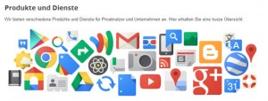 Googles Produktwelt